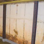 Steel I-Beams in Basement Foundation Repair