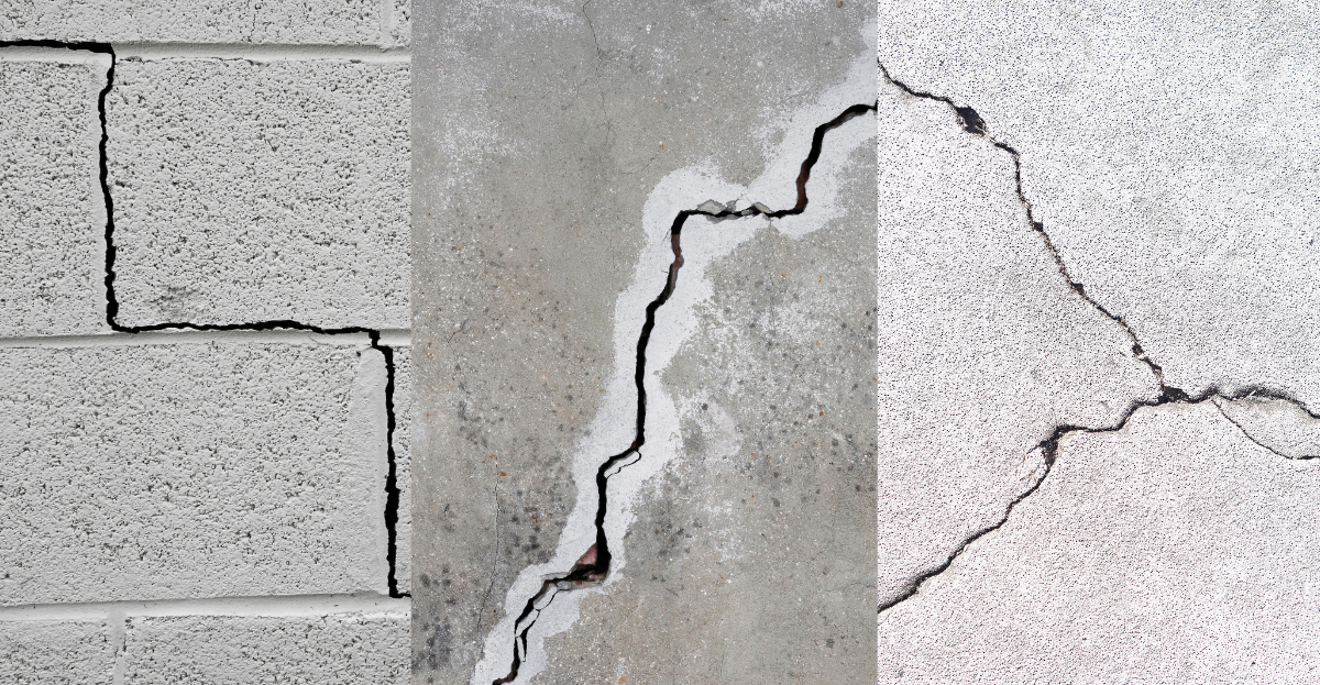 cracked-bowed-basement-walls Bowing Cracked Basement Walls
