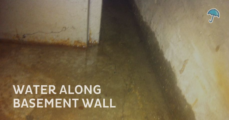 nj-water-along-basement-wall New Jersey water along the basement wall