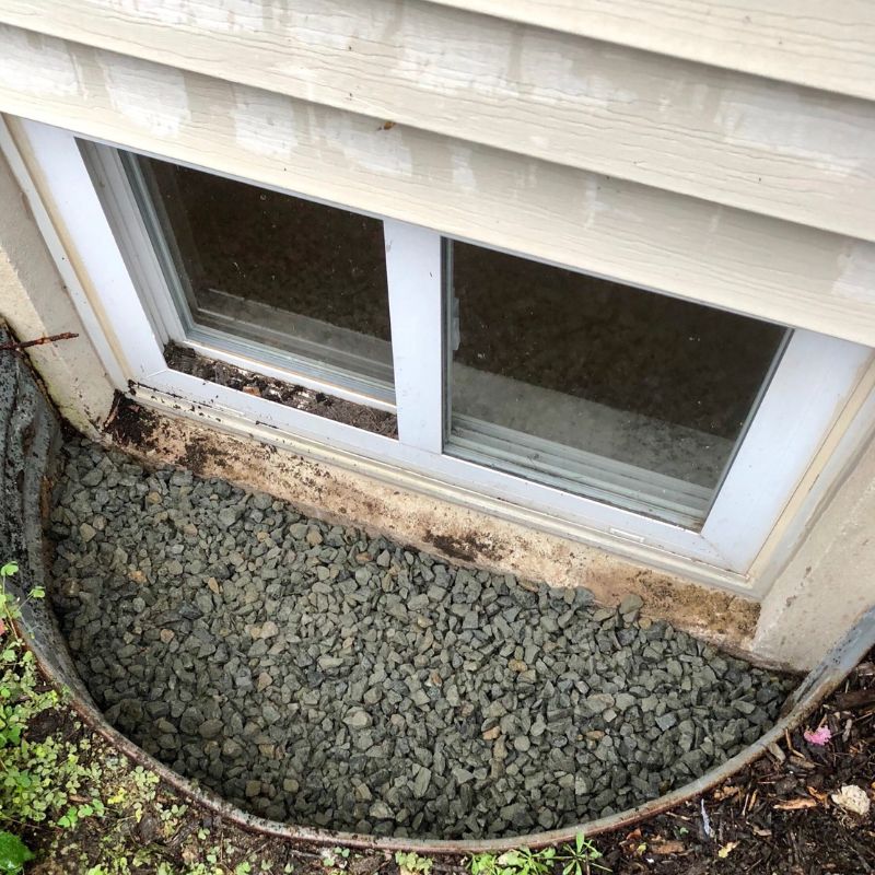 Basement Window Wells can allow basement water